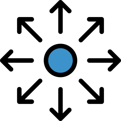 Directions svg vector icon