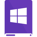 dp, drive, white, windows icon