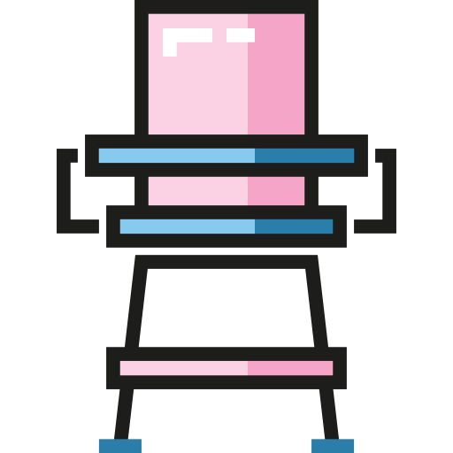 High Chair svg vector icon