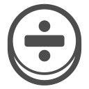 calculate, calculator, divide, division, maths svg vector icon