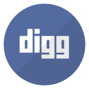 digg, logo, website svg vector icon