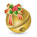 bell, christmas icon