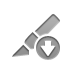 cutter,down icon