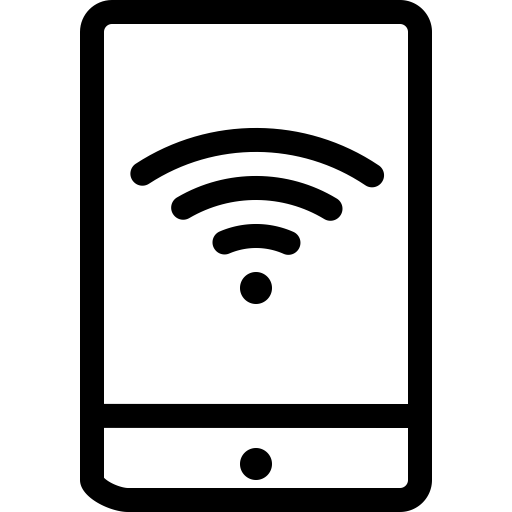 Mobile Internet svg vector icon