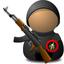 aspira,soldier,with,weapon icon