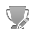 trophy,pencil icon