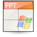 microsoft, powerpoint, ppt, presentation icon
