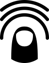 tap, triple svg vector icon