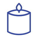 candle, celebration day, christianity, easter, holiday, line, spring svg vector icon