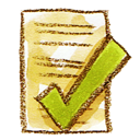 check, complete, document, file, ok icon
