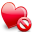 delete, favorites icon