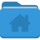 folder, house svg vector icon