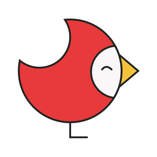 The Bird svg vector icon