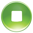 green, stop icon