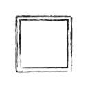 checkbox, productivity, shape, social, unselected svg vector icon