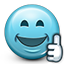 emot, like, smiley, smiley face, thumbs, thumbs up icon