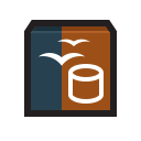 base, database, library, openoffice svg vector icon