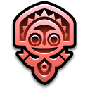 polynesian,mascot,flame icon
