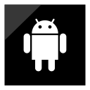 android, logo, media, social svg vector icon