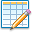 table,edit,write,writing icon