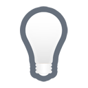 bulb, lamb, light, off icon