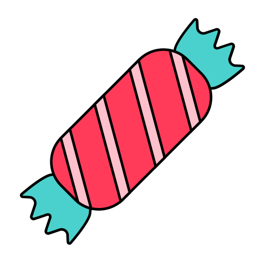 Candy svg vector icon