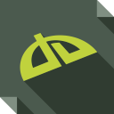 deviantart, logo, media, social, social media, square svg vector icon