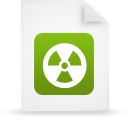 document, file, green, paper icon