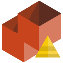 box,pyramid icon