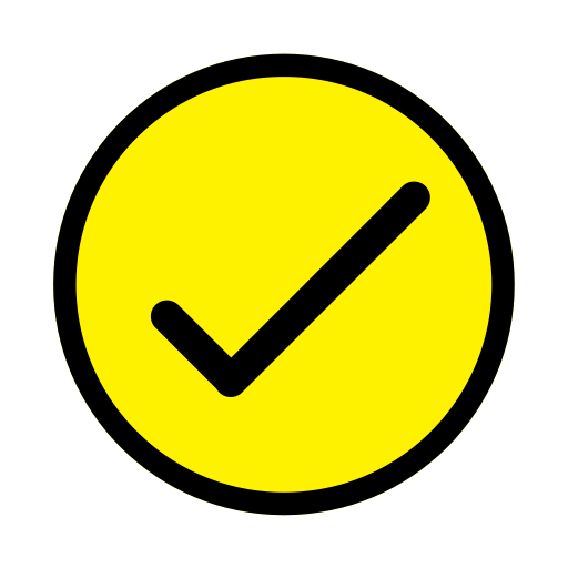 Tick svg vector icon