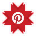 photo, photo hosting, pinterest svg vector icon