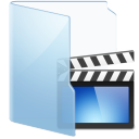 video,blue icon