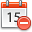 date,delete,schedule,calendar,del,remove icon