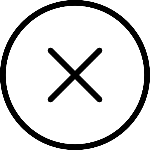 Delete Selected Group Members Cross svg vector icon