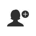 add friend, facebook, fb, friend request svg vector icon