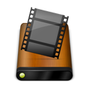 wood,drive,movie,film,video icon