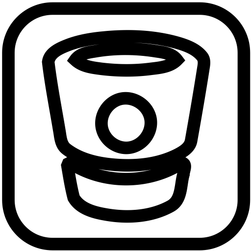 Bitbucket Square svg vector icon