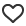 like,outline icon