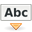 gnome, insert, text icon