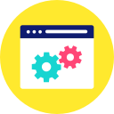 browser, settings, window svg vector icon