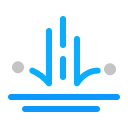 forecast, hail, rain, snow, stones, storm, weather svg vector icon