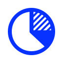 analytics, chart, diagram, pie, report, statistics svg vector icon