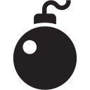 bomb, guns, war, weapon, weapons svg vector icon