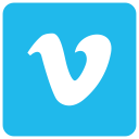 v, vimeo svg vector icon