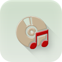 music,disk icon