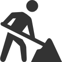 road,worker icon