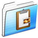 clipboard,folder,stripe icon
