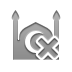 mosque,cross icon