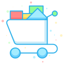 business, cart, company, economic, finance, interprise svg vector icon