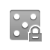 game,dice,lock icon